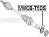 FEBEST VWCB-T5DS Подшипник привода опорный