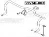FEBEST VWSB-003 Втулка переднего стабилизатора