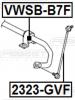 FEBEST VWSB-B7F Втулка переднего стабилизатора