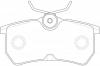 NIBK PN0120 Колодки тормозные NIBK PN 0120 PN 0120