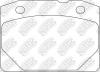 NIBK PN0298 Колодки тормозные дисковые