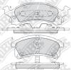 NIBK PN0311 Колодки тормозные дисковые