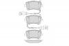 NIBK PN0330W PN0330W-NIBK_колодки дисковые з.!\ VW Phaeton 6.0/5.0TDi, Audi A6 4.2 02&gt;