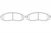 NIBK PN0372 Колодки тормозные дисковые