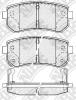 NIBK PN0436 колодка тормозная дисковая
