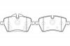 NIBK PN0504 Колодки тормозные дисковые PN0504