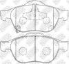NIBK PN1236 Колодки тормозные дисковые