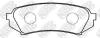 NIBK PN1412 КОЛОДКИ RR ТОРМОЗНЫЕ LC100 98-07, LX470 02-05