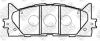 NIBK PN1521 КОЛОДКИ ТОРМОЗНЫЕ FR CAMRY 06-