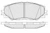 NIBK PN1524 КОЛОДКИ ТОРМОЗНЫЕ FR COROLLA/AURIS 08-...