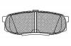NIBK PN1542 колодка тормозная дисковая