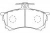 NIBK PN3102 Колодки тормозные дисковые