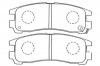 NIBK PN3174 КОЛОДКИ ТОРМОЗНЫЕ RR E5,F16,N