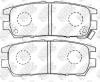 NIBK PN3280 КОЛОДКИ ТОРМОЗНЫЕ RR V,Z16