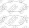 NIBK PN33002 Колодки торм. пер.