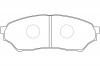 NIBK PN3417 КОЛОДКИ ТОРМОЗНЫЕ FR H66