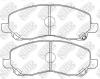 NIBK PN3469 КОЛОДКИ ТОРМОЗНЫЕ FR CS EA5
