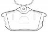 NIBK PN3593 PN3593_колодки зад./ Mercedes (Smart) Forfour/Mitsubishi Carisma/Colt/Colt Space Star