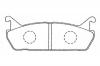 NIBK PN5198 колодки тормозные