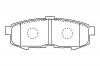 NIBK PN5807 колодка тормозная дисковая