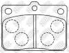 NIBK PN8045 Колодки тормозные дисковые
