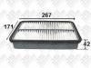 JS ASAKASHI A-177J Фильтр воздушный JS Toyota 17801-15070