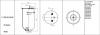 VIBRACOUSTIC V1DK22E-6NP П/подушка SAF 2618V new (4022NP02) без стак.2шп см