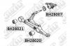 JIKIU BH28007 Сайленблок подвески Honda CIVIC&amp;apos; 92 LOW ARM BIG