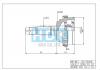 HDK DA033A48 ШРУС DA-33A48