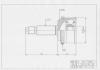 HDK HY-017A46 ШРУС наружный