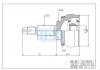 HDK NI069A44 ШРУС NI-69A44