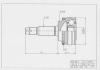 HDK TO077A48 ШРУС внешний ABS TO-77A48