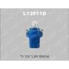LYNX L13511D L13511d лампа накаливания панели приборов t5 12v 1.2w bx8.5d lynx
