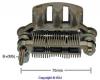 TRANSPO (WAIglobal) IMR7544 диодный мост/(Mitsubishi) Mazda 626 1,6-2,0i 85-87,929 2,0i 83-87,323 1,6