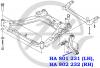 HANSE HA801231 Рычаг нижний