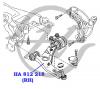 HANSE HA812218 Рычаг нижний