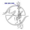 HANSE HM890005 Опора амортизатора