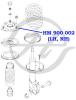 HANSE HM900002 Опора передней стойки