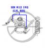HANSE HR812192 Сайлентблок рычага