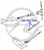 HANSE HR821360 Сайлентблок реактивной тяги передней подвески, пер