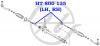 HANSE HT800135 Тяга рулевая