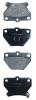 AKYOTO AKD1134 КОЛОДКИ ТОРМОЗНЫЕ ДИСКОВЫЕ ЗАДНИЕ