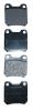 AKYOTO AKD1229 КОЛОДКИ ТОРМОЗНЫЕ ДИСКОВЫЕ ЗАДНИЕ