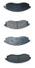AKYOTO AKD2824 КОЛОДКИ ТОРМОЗНЫЕ ДИСКОВЫЕ ПЕРЕДНИЕ