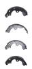 AKYOTO AKS2321 КОЛОДКИ ТОРМОЗНЫЕ БАРАБАННЫЕ ЗАДНИЕ