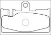 AKYOTO AKD1456 КОМПЛЕКТ ТОРМОЗНЫХ КОЛОДОК, ДИСКОВЫЙ ТОРМОЗ