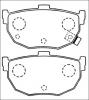 AKYOTO AKD2130 КОЛОДКИ ТОРМОЗНЫЕ ДИСКОВЫЕ ЗАДНИЕ