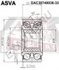 ASVA DAC3874003633 ПОДШИПНИК СТУПИЧНЫЙ [12]