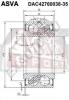 ASVA DAC42760038-35 ПОДШИПНИК СТУПИЧНЫЙ ПЕРЕДНИЙ (42x76x38x35)