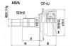 ASVA OP-AJ ШРУС НАРУЖНЫЙ 22x5x33